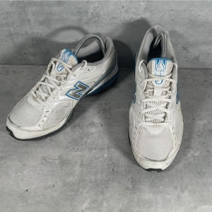 New Balance 7500 Womens Size 9 White‎ Blue Running Athletic Shoes WR7500BP EUC